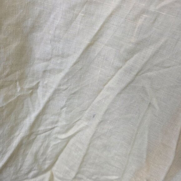 Mens Chaps Classics Yellow 100% Linen Shirt Long Sleeve Button Up Lightweight XL - Picture 4 of 8